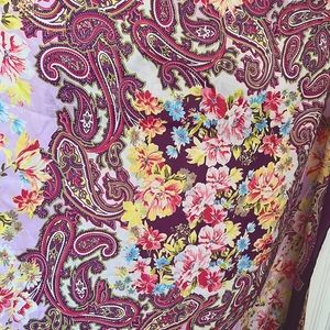 Spring/summer scarf - great pop of colour